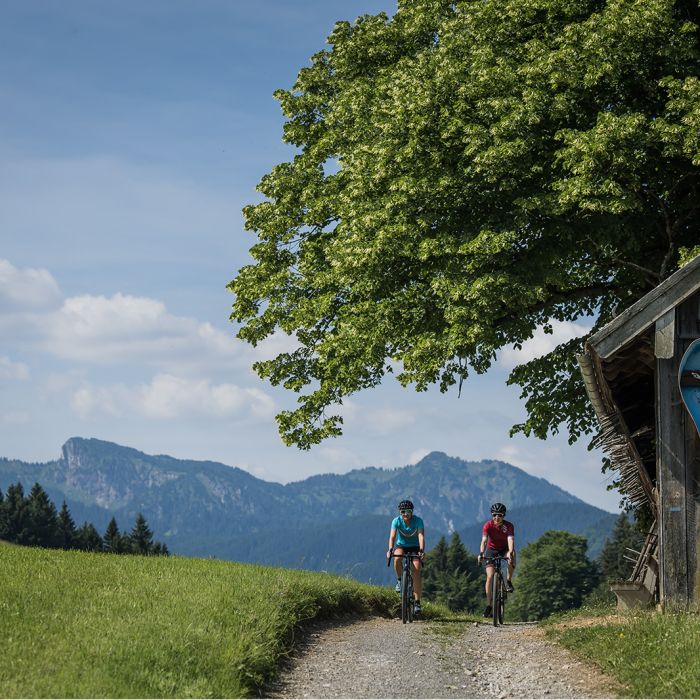 Fahrradfahren in den Ammergauer Alpen Fahrradfahren in den Ammergauer Alpen