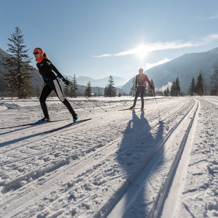 Wintersport in den Ammergauer Alpen