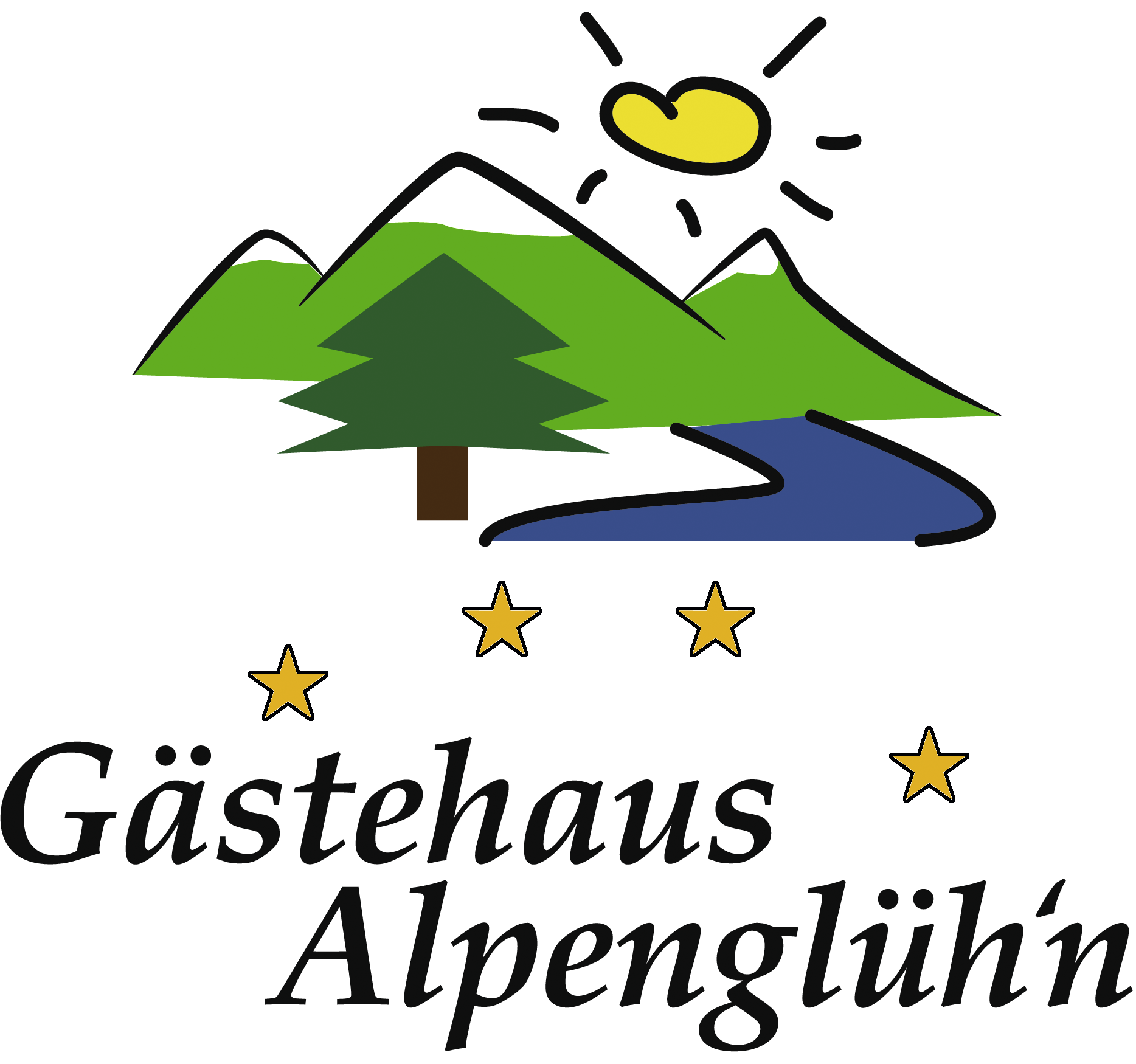 Gästehaus Alpenglühn