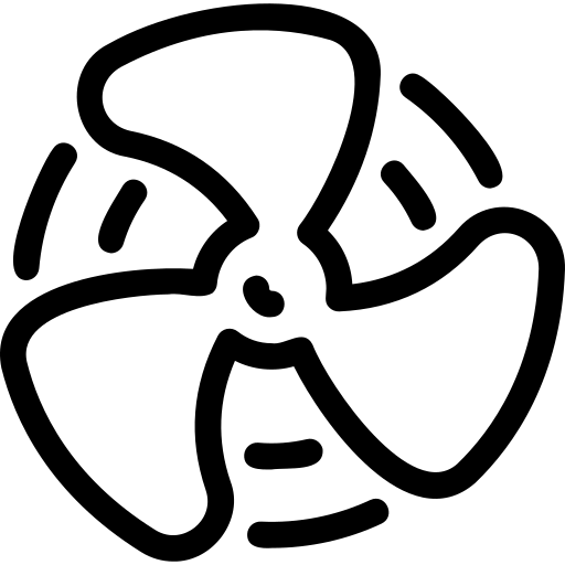 Heißluft Icon